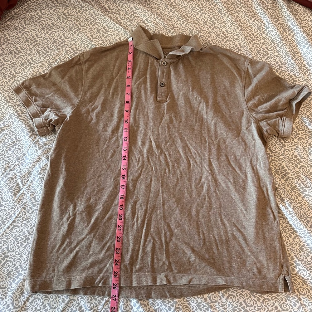 Men's Brown Polo Shirt